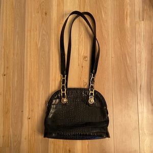 Versace Medusa alligator purse